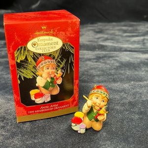 Artist Hallmark Keepsake Ornament